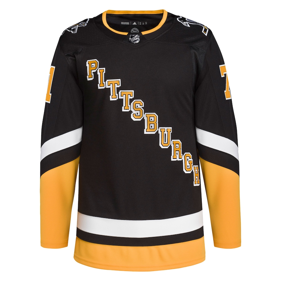 Women's Pittsburgh Penguins Evgeni Malkin Black Home Replica Player Jersey